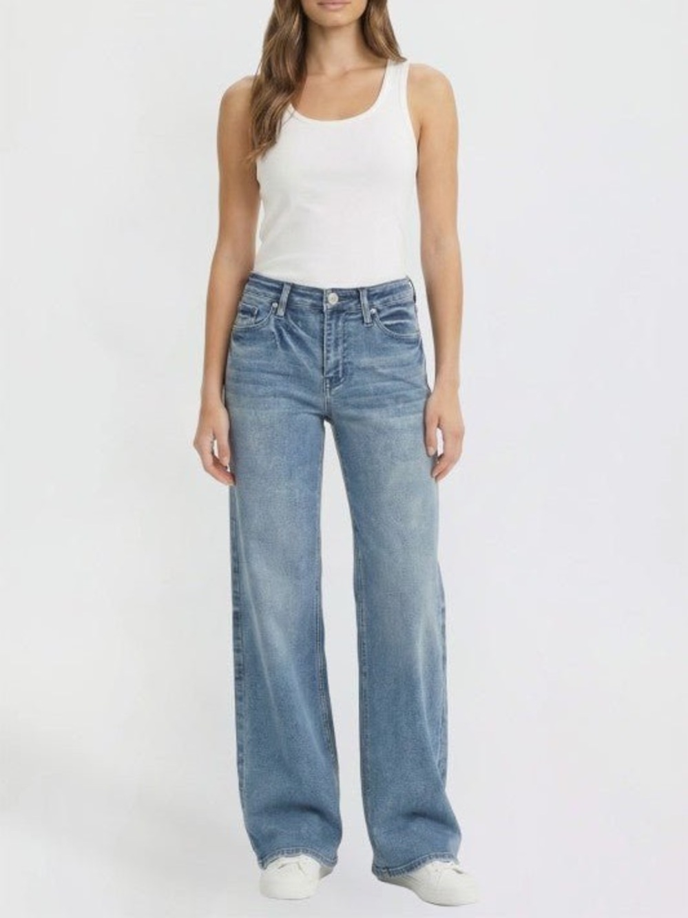 Y.M.I. Women's Royalty Bella High Rise Wide Leg Jeans NWT 6/29